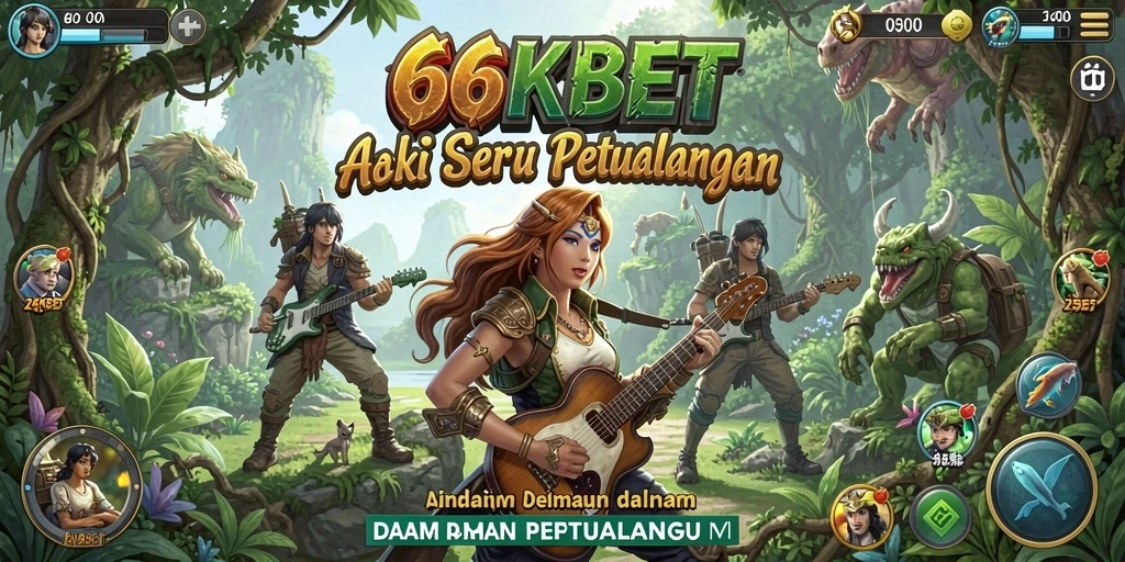 Tampilan seru dalam aksi permainan 66KBET yang mendebarkan.