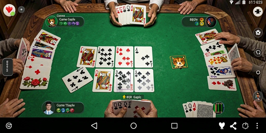 Tampilan gameplay 8QR yang seru dan interaktif.