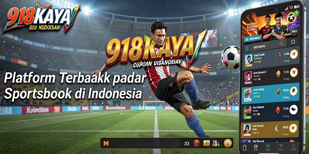 Tampilan antarmuka <strong>918KAYA</strong> yang menarik saat bertaruh pada olahraga.