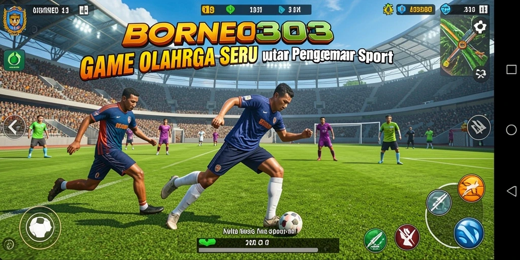 Tampilan gameplay BORNEO303 yang menarik dan penuh aksi.