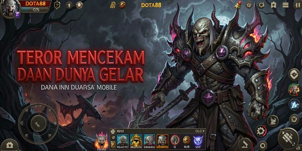 Screenshot DOTA88 menampilkan suasana mencekam dalam gameplay Horror.