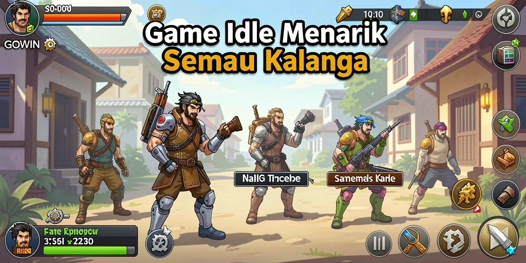 Screenshot GOWIN menunjukkan tampilan gameplay yang menarik dan interaktif.