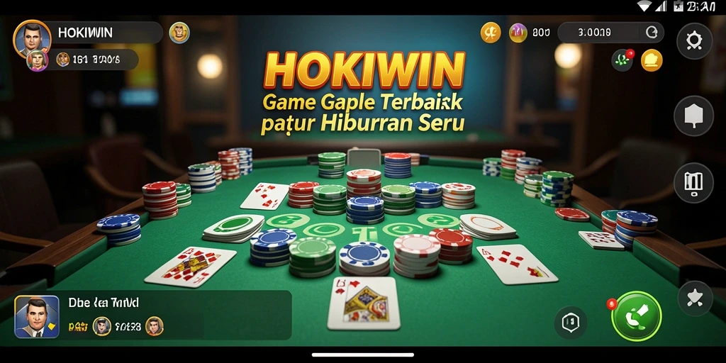 Tampilan gameplay HOKIWIN yang seru dan mengasyikkan.