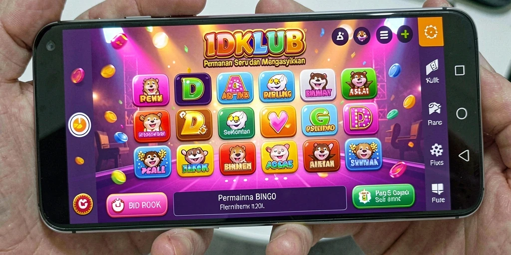 Tampilan gameplay Bingo yang menarik dan interaktif di IDKLUB.