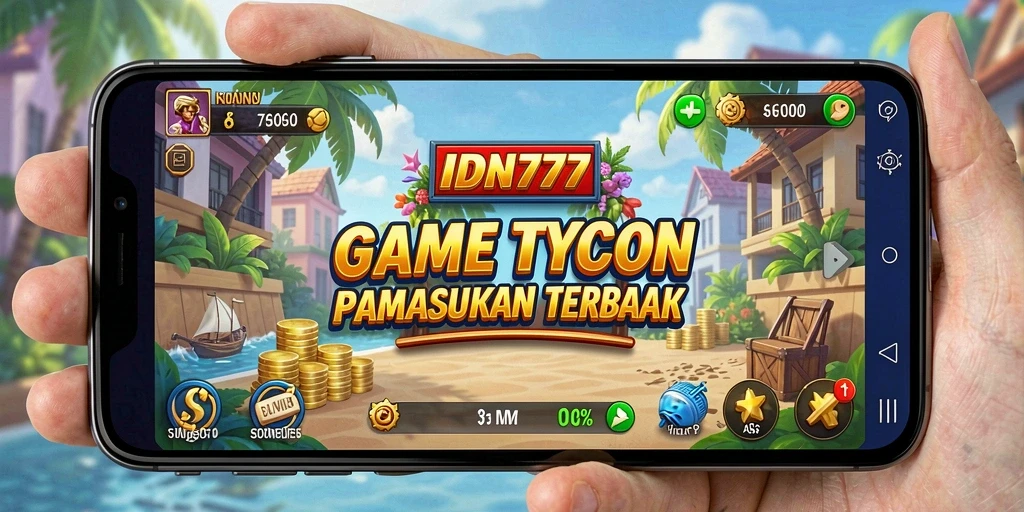 Screenshot gameplay seru IDN777 yang menampilkan bisnis dalam aksi.