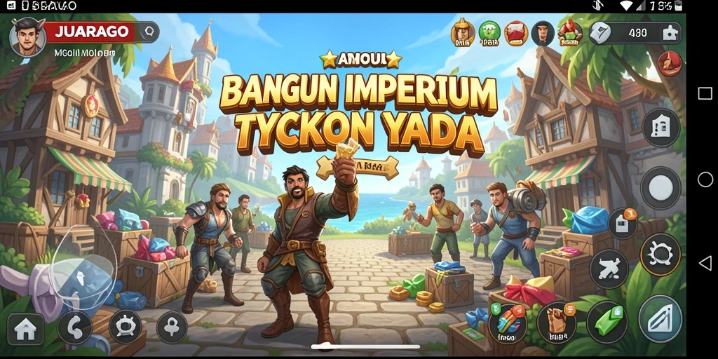 Tampilan gameplay JUARAGO yang seru dan menarik.