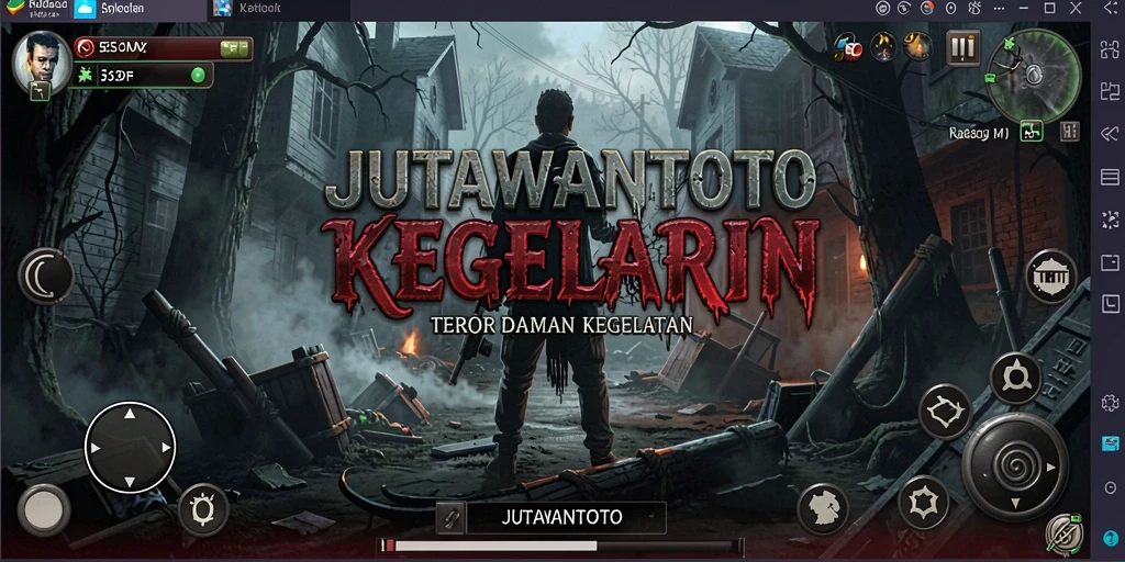 Gameplay JUTAWANTOTO yang menegangkan dan atmosfer seram.