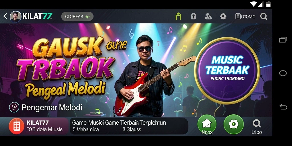 Tampilan gameplay KILAT77 dengan pemain yang sedang beraksi.
