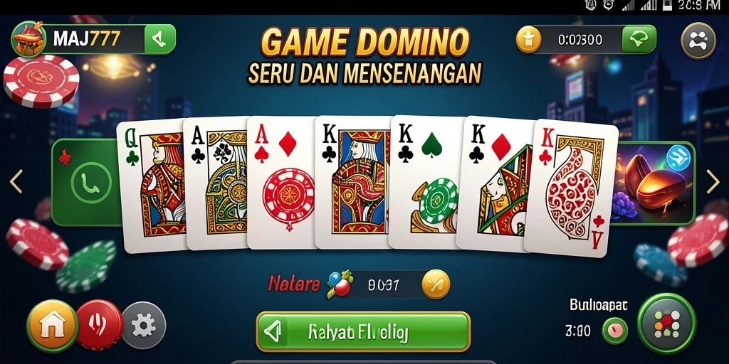 Tampilan gameplay menarik di MAJ777 dengan teman-teman.