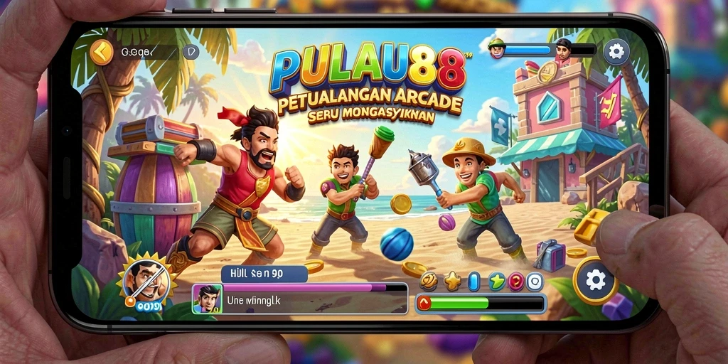 Gambaran gameplay seru di PULAU88 dengan platform penuh tantangan.