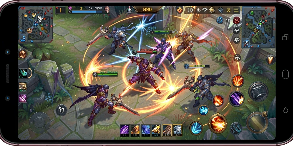 Gambar gameplay S80 dengan pertarungan seru antar karakter.