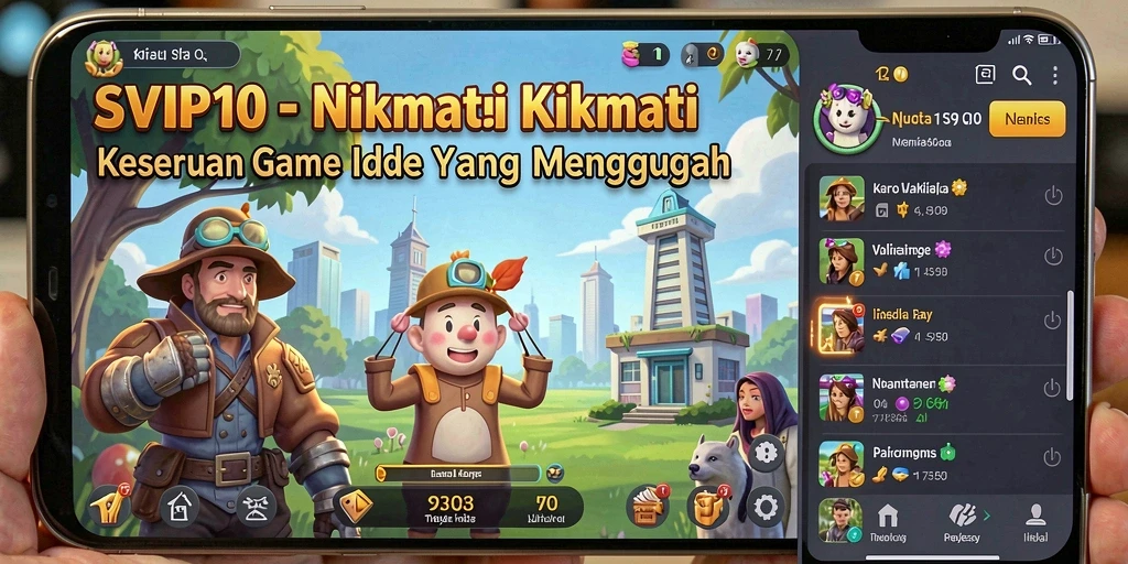 Tampilan gameplay SVIP10 yang asyik dan mendebarkan.