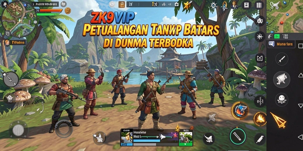 Gameplay menarik dari ZK9VIP dengan grafis Open World yang memukau.