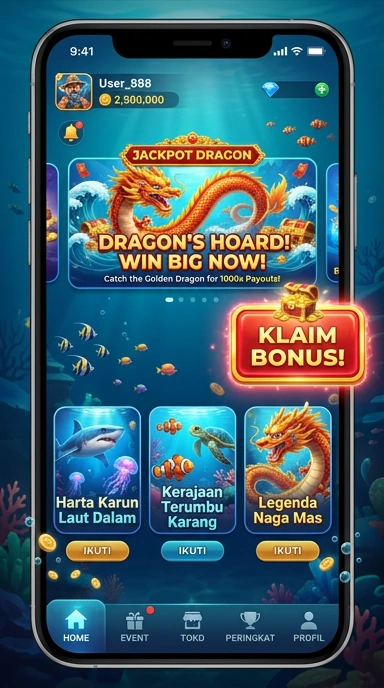 Screenshot dari halaman utama aplikasi 777rt.